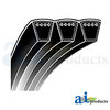A & I Products Classical Banded V-Belt (5/8" X 69") 22" x22" x5" A-B66/08